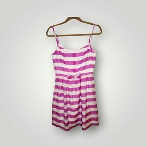 LILLY PULITZER Womens Pansy Awning Striped Antonia Barbie Core Dress Sz 2